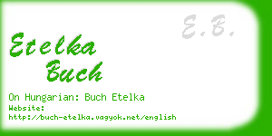 etelka buch business card